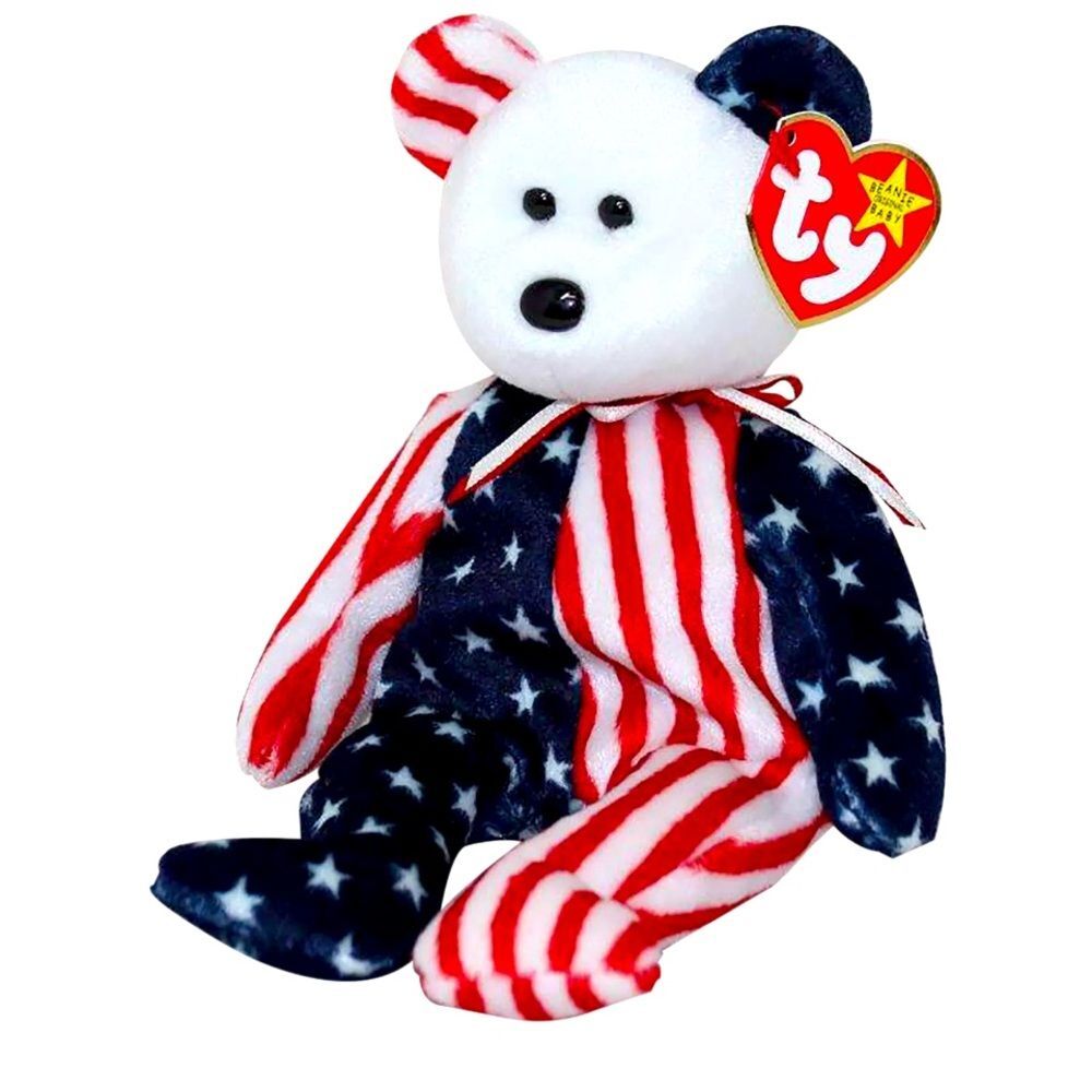Ty Beanie Babies Spangle Bear